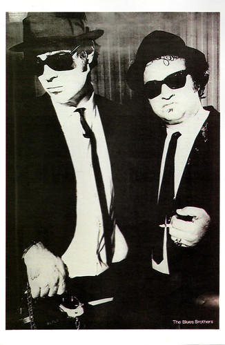 Dan Ayckroyd and John Belushi in The Blues Brothers (1980)