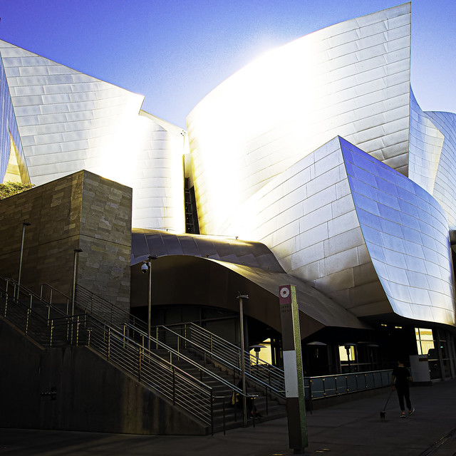Walt Disney Concert Hall, Los Angeles, designed by Frank Gehry