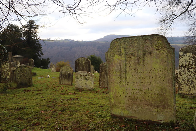 Graves in Penallt Old Church