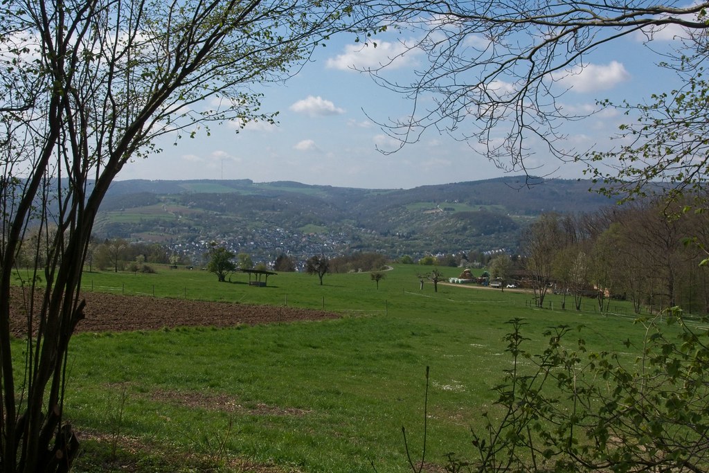Oben - Panoramaweg in Braubach