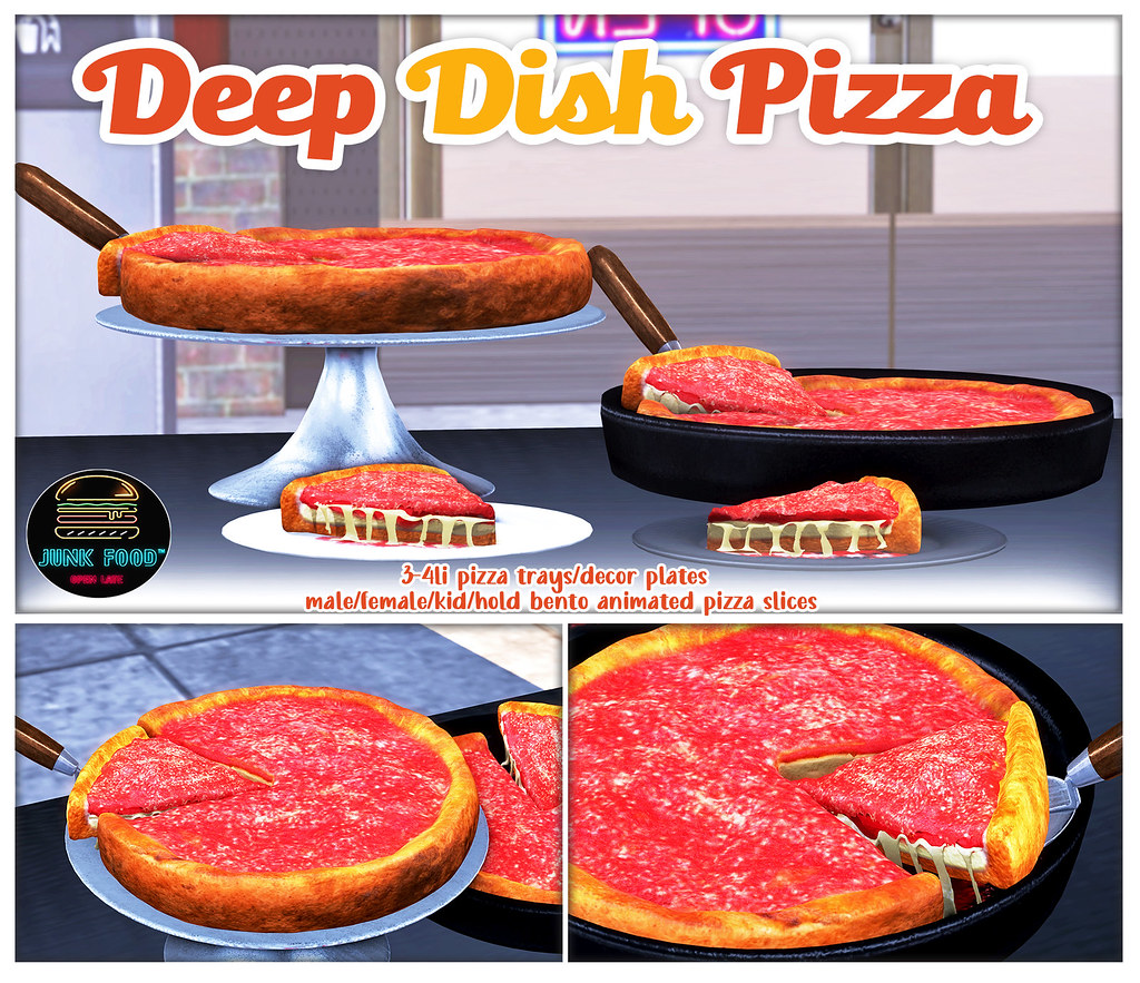 Junk Food – Deep Dish Pizza AD