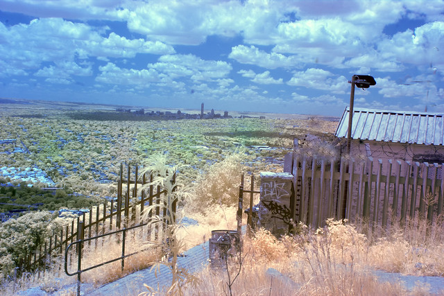 South African landscape infrared supercolor