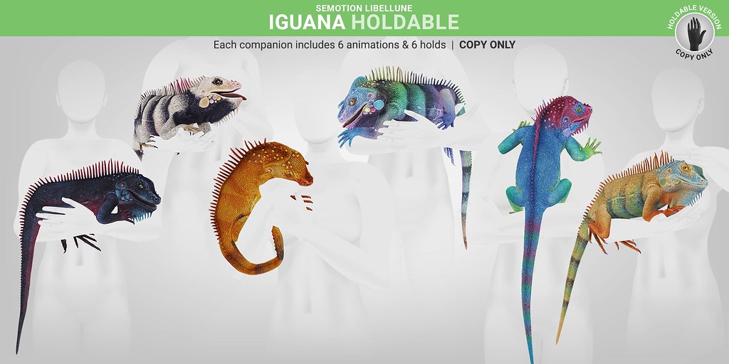 SEmotion Libellune Iguana Holdable