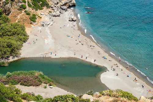 Preveli-Beach, Kreta, Griechenland