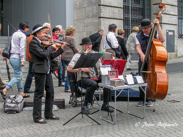 street musicians, Nuremberg Germany