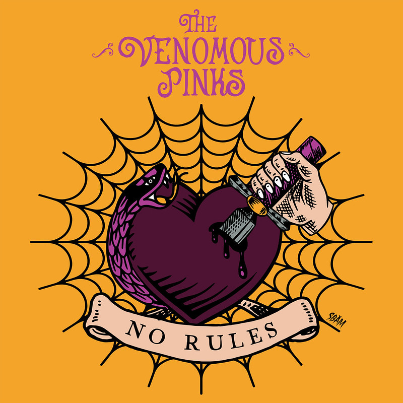 No Rules cover. Venemous Pinks