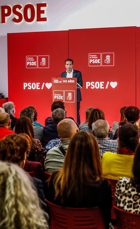 Acto 143 años PSOE celebrado en Badajoz