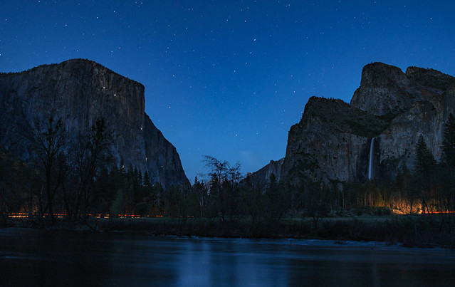 Yosemite Valley View After Hours