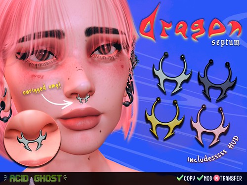 .:ACID GHOST:. Dragon Septum | by darielnoan