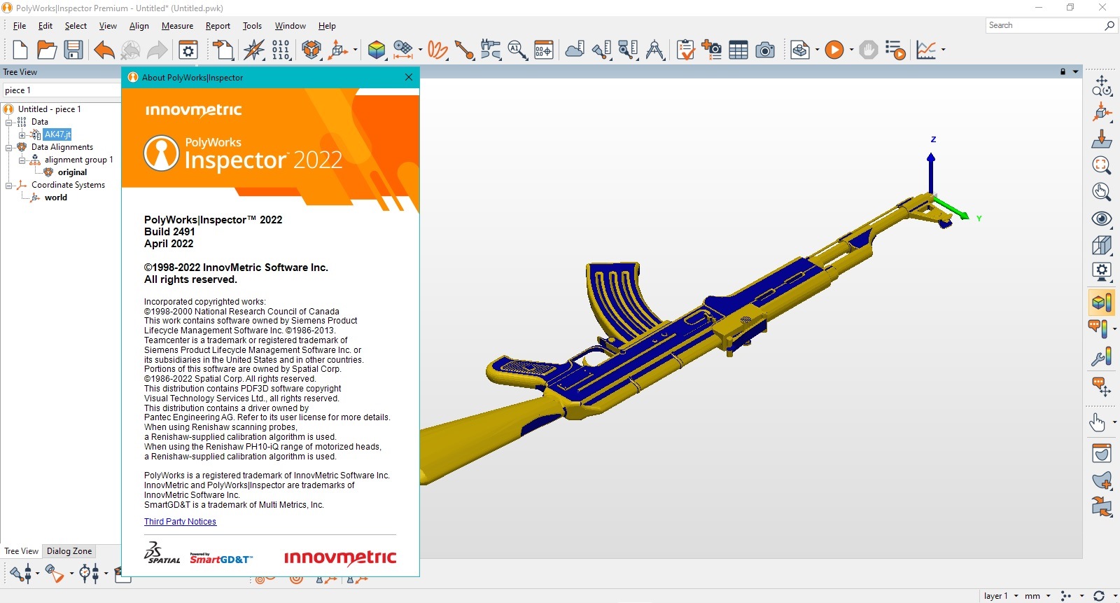 Working with InnovMetric PolyWorks Metrology Suite 2022 full
