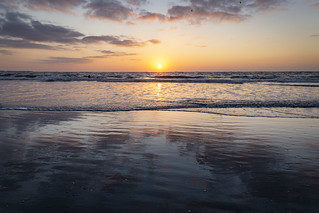 Sunset Langeoog Beach
