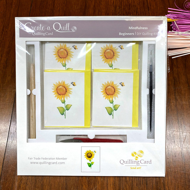 Quilling Card Sunflowers Kit