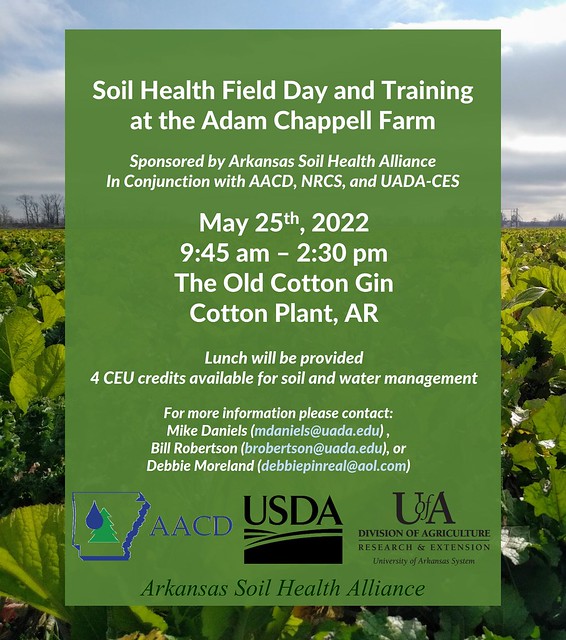 Soil Health Field Day and Training flyer