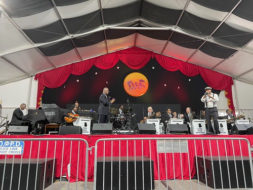 The Legendary Count Basie Orchestra at Jazz Fest 2022. Photo by Michele Goldfarb.