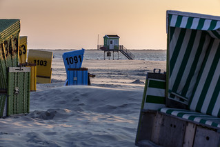Abends am Strand | Evening on the beach