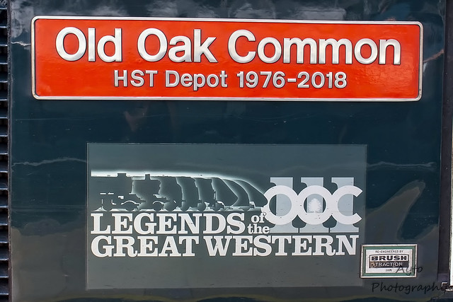 GWR HST 43093 'Old Oak Common HST Depot 1976-2018' @ London Paddington -5684