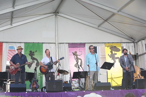 Spencer Bohren Remembered at Jazz Fest 2022. Photo by Michele Goldfarb.