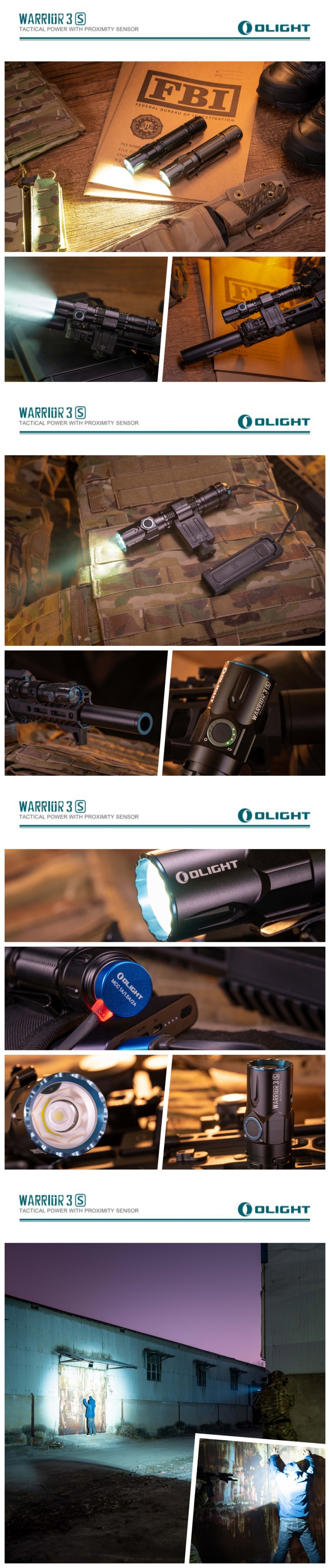 【錸特光電】OLIGHT WARRIOR 3S 2300流明 高亮度 戰術小直 強光LED可充電 戰術手電筒 警察 勤務 值勤EDC探照燈 槍燈  (10)