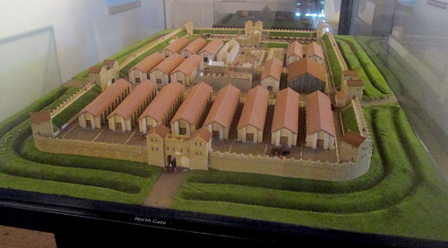 Model of Arbeia Fort, South Shields