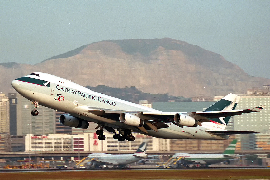 VR-HUK, Boeing 747-467F (SCD), Cathay Pacific Cargo @ Hong Kong Kai Tak