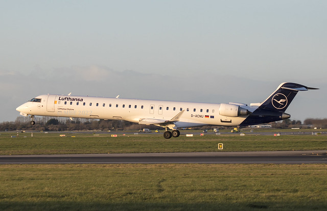 D-ACNU | Lufthansa Cityline | Bombardier CRJ-900LR (CL-600-2D24) | CN 15267 | Built 2011 | DUB/EIDW 10/02/2022