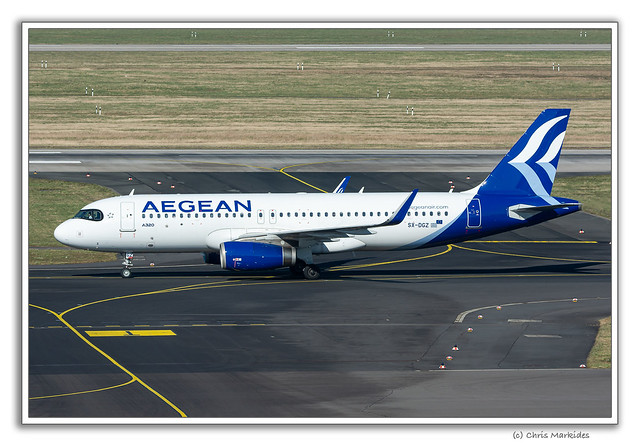 SX-DGZ - Aegean Airlines - Airbus A320-232(WL)