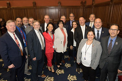 The members of the General Assembly Conservative Caucus assembled for a group photo immediately following the end of the 2022 legislative session.

From left: Mike France, Rick Hayes, Kurt Vail, Joe Polletta, David T. Wilson, John Piscopo, Kimberly Fiorello, Gale Mastrofrancesco, Tim Ackert, John Fusco, Anne Dauphinais, Craig Fishbein, Donna Veach, Mark Anderson, Brian Lanoue and Doug Dubitsky.
