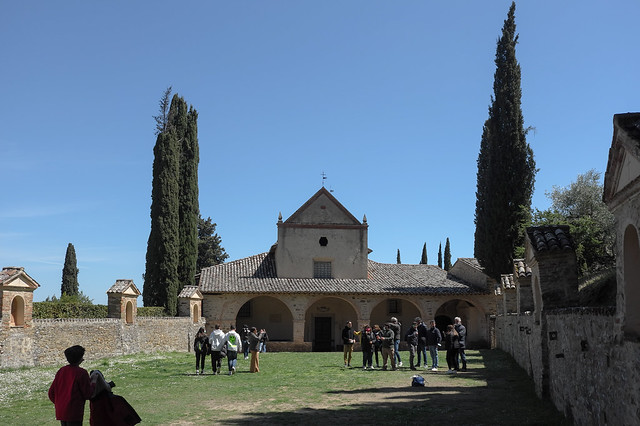 La Scarzuola - entrata dell'ex convento medievale