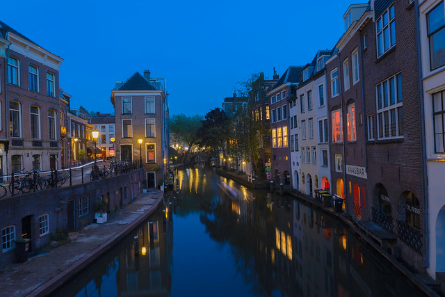 Utrecht blue hour