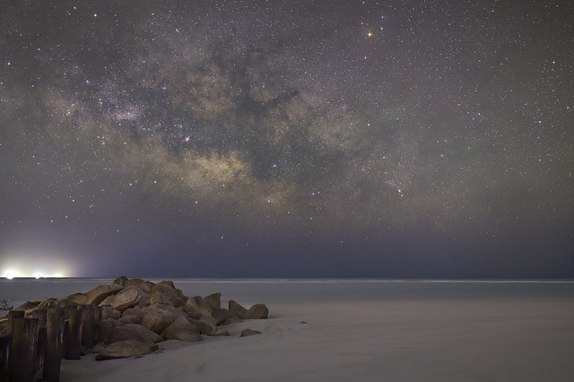 Milky Way (35mm), Folly Island, SC - 01-May-22
