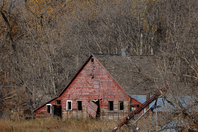 Abandoned Red Barn
