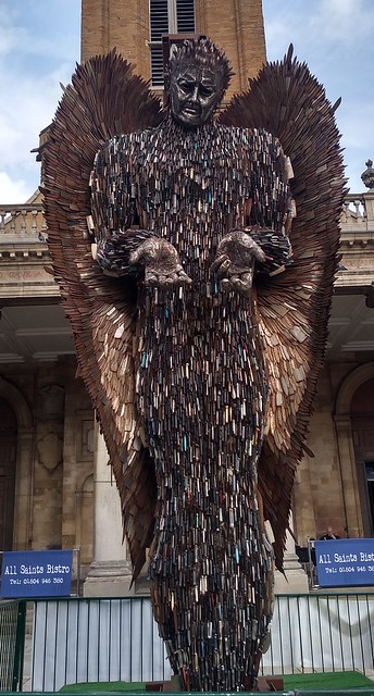 The Knife Angel, the National Symbol Against Violence and Aggression, will be in Northampton’s All Saints Plaza during the first 2 weeks of May.