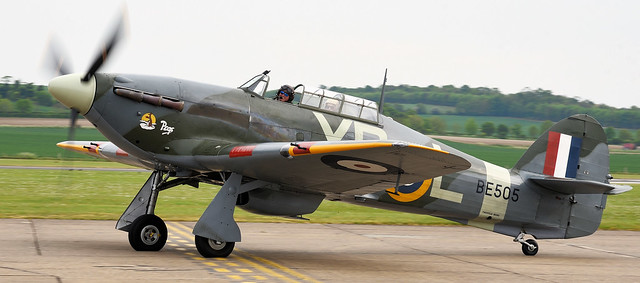 RAF Hawker Hurricane Mk IIB BE505 G-HHII XP-L Hurribomber