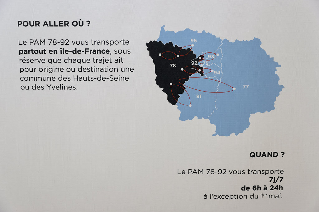 Pam 78-92, le dispositif de transport des personnes à mobilité réduite situé à Montigny-le-Bretonneux
