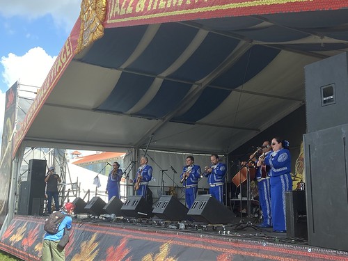 Jalisco Mariachi at Jazz Fest - May 5, 2022 (Cinco de Mayo!). Photo by Carrie Booher.