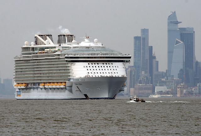 Oasis of The Seas, in New York, USA. May, 2022