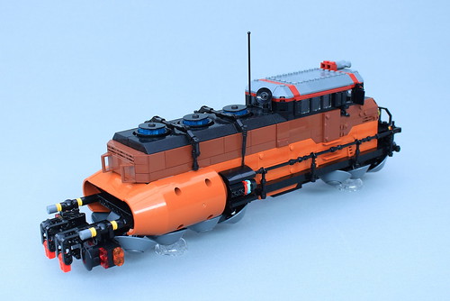 Hover train engine