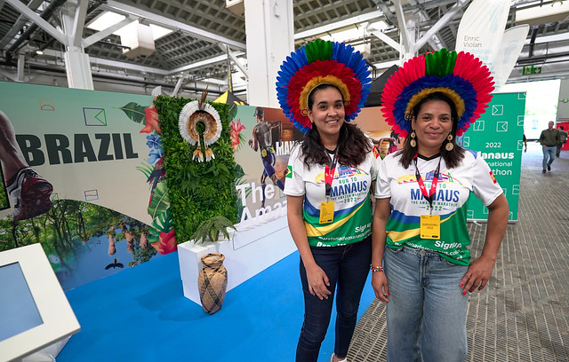 6.5.2022 - Maratonistas estrangeiros são apresentados à Maratona de Manaus em Barcelona