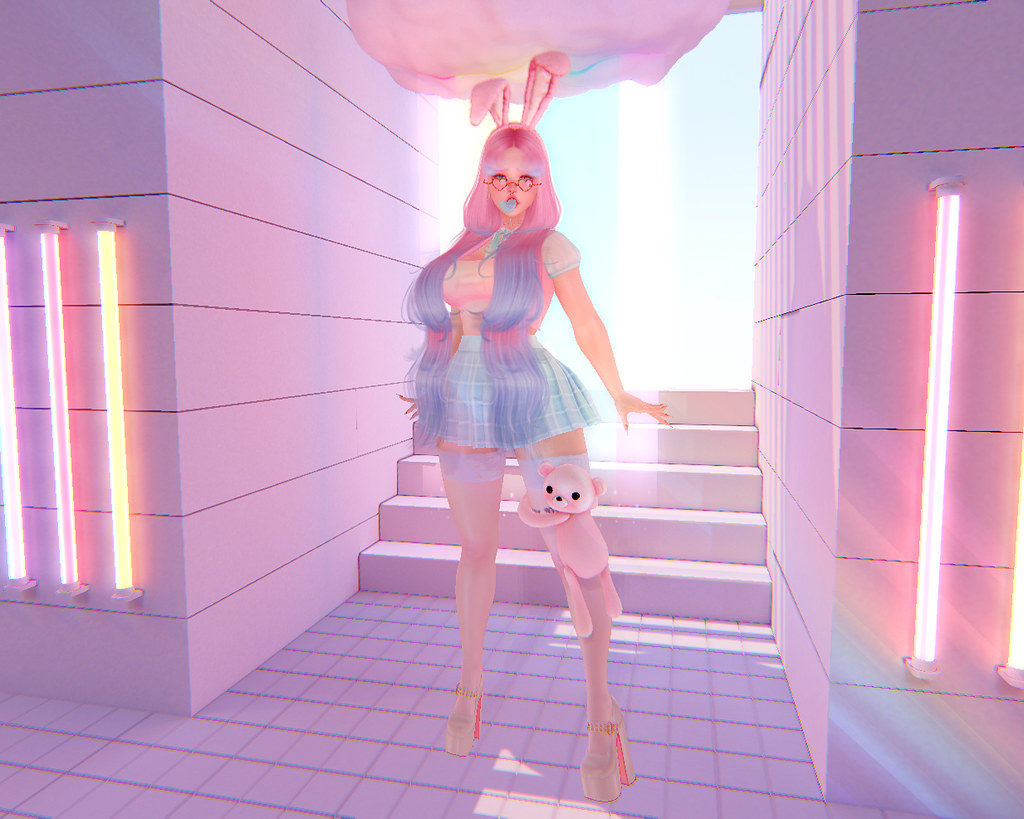 Cotton Candy | Wearing: dust bunny . bunny day treats . head… | Flickr