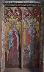 Holy Kinship: Blessed Virgin with the young Christ, St Mary Cleophas with the young St Philip, St James the Less, St Simon and St Jude
