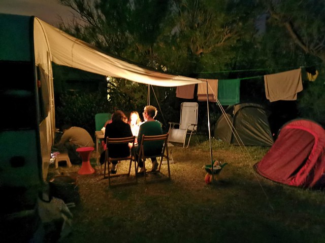 Soirée camping