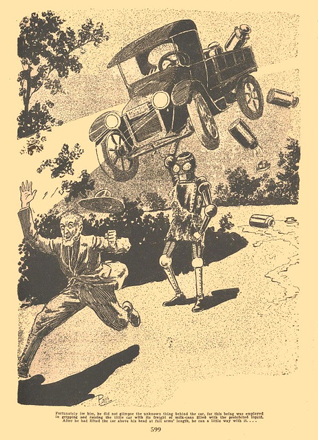 Amazing Stories / October 1928 // Illustration 2