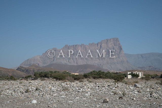 View to Jebel Misht from Ablah