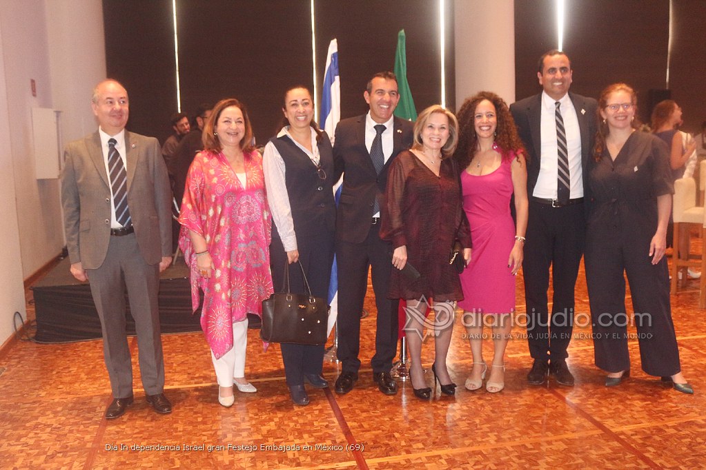 Día In dependencia Israel gran Festejo Embajada en México (69)