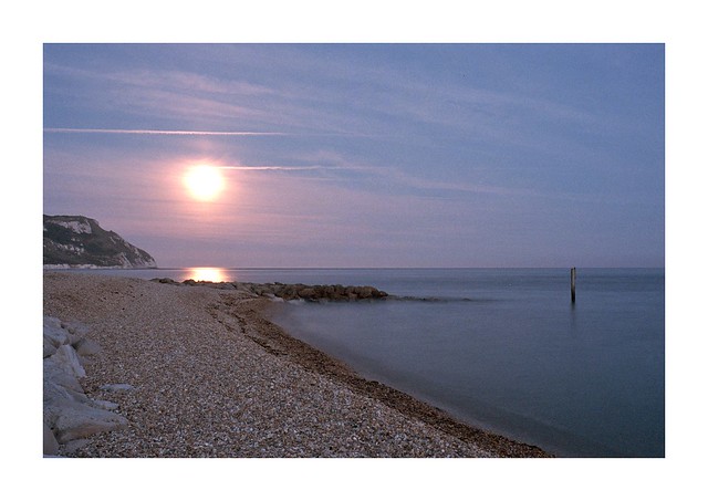 Moonrise over White Nothe