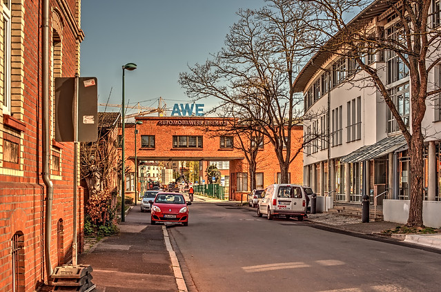 Historisches Torhaus der Automobil Werke Eisenach