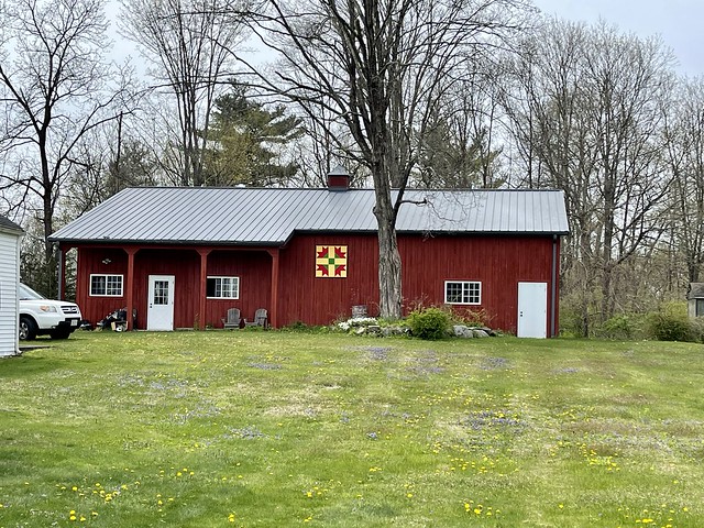 Barn Quilt. Granby, Massachusetts.