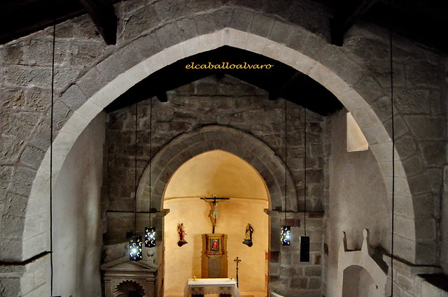 853 – Interior - Iglesia San Juan Bautista – Jodra del Pinar (Guadalajara) – Spain.