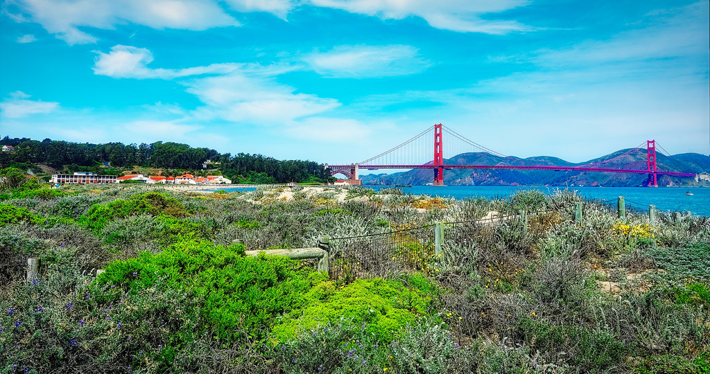 Golden Gate View from Crissy Field In San Francisco, Calif… Flickr