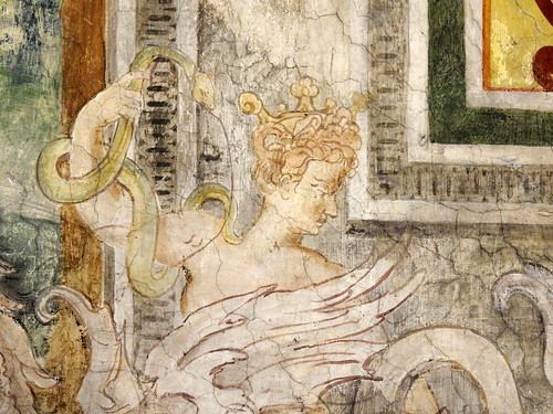 Cavenago di Brianza - Palazzo Rasini (particolari degli affreschi)
